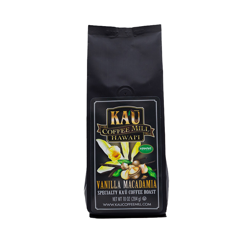 Vanilla Macadamia Coffee - Ground (10oz) | Kaʻū Coffee Mill