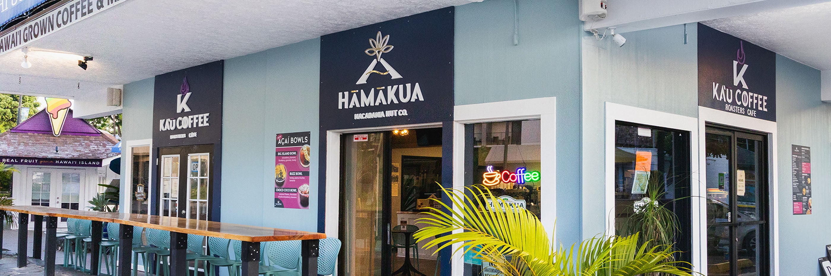 Exterior of KCR Cafe