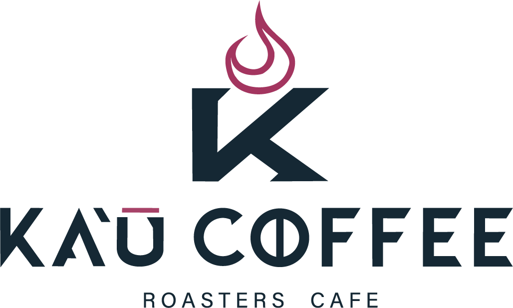 Kaʻū Coffee Roasters Cafe Logo Blue