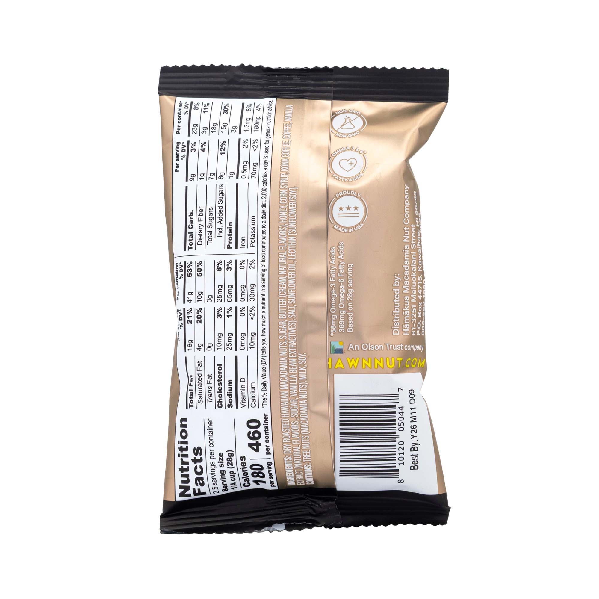 Kona Coffee Glaze Macadamia Nuts